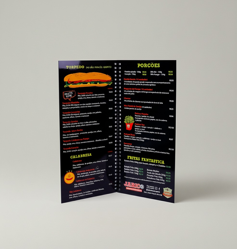 Cardápio